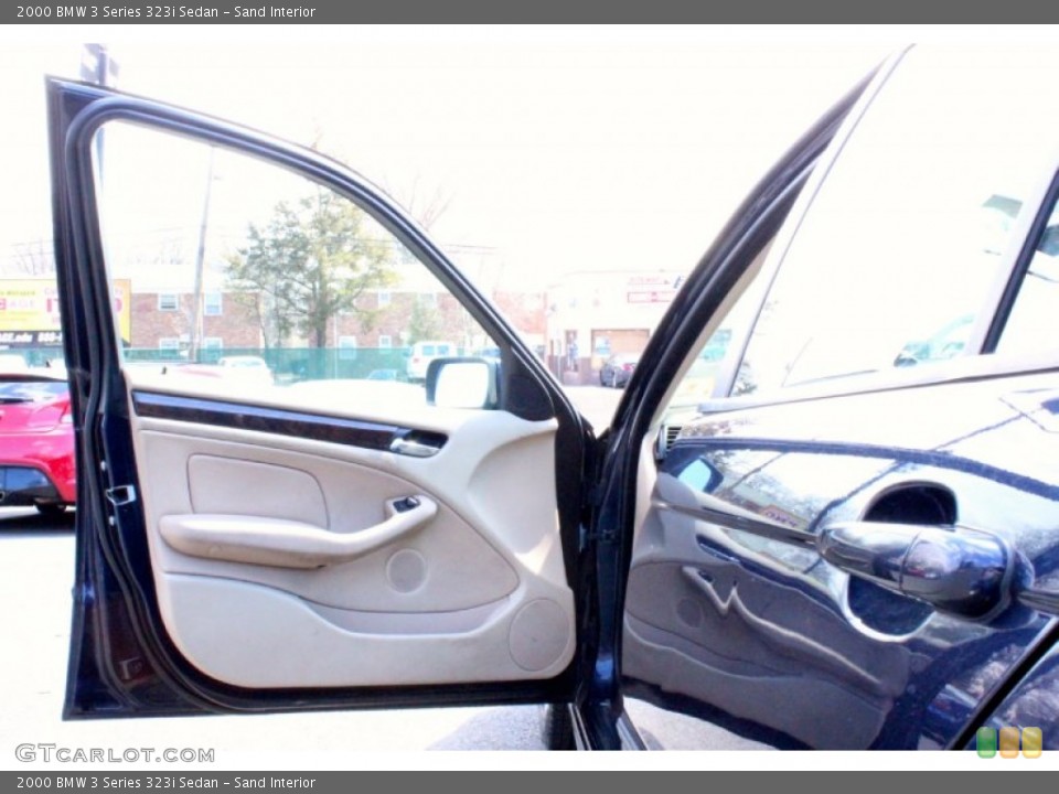 Sand Interior Door Panel for the 2000 BMW 3 Series 323i Sedan #102662578
