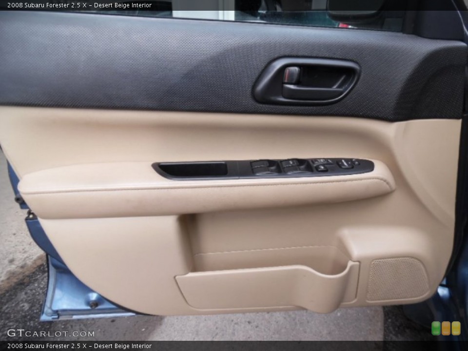 Desert Beige Interior Door Panel for the 2008 Subaru Forester 2.5 X #102670150