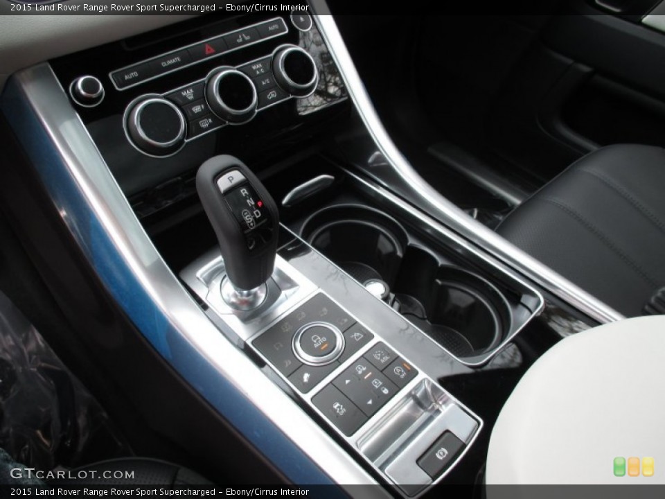 Ebony/Cirrus Interior Controls for the 2015 Land Rover Range Rover Sport Supercharged #102671479