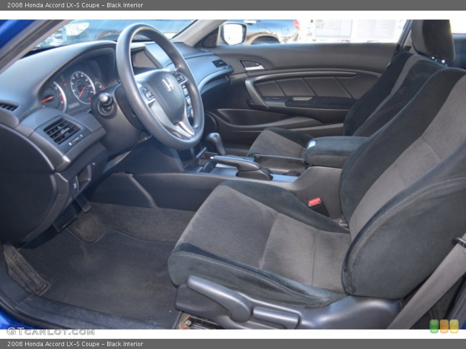 Black Interior Photo for the 2008 Honda Accord LX-S Coupe #102673405
