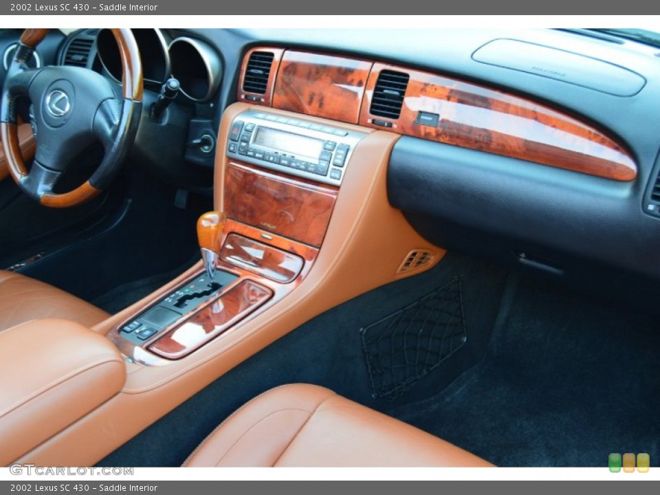 Saddle Interior Dashboard for the 2002 Lexus SC 430 #102677059
