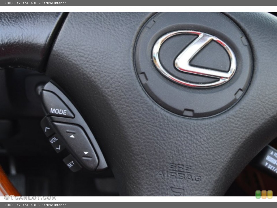 Saddle Interior Controls for the 2002 Lexus SC 430 #102677197