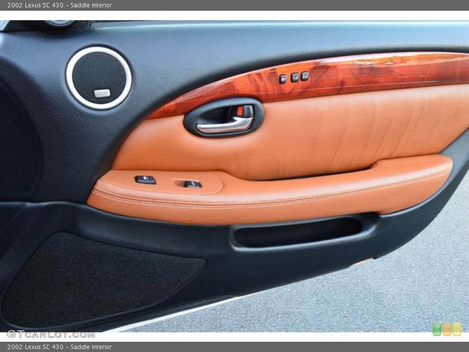 Saddle Interior Door Panel for the 2002 Lexus SC 430 #102677572