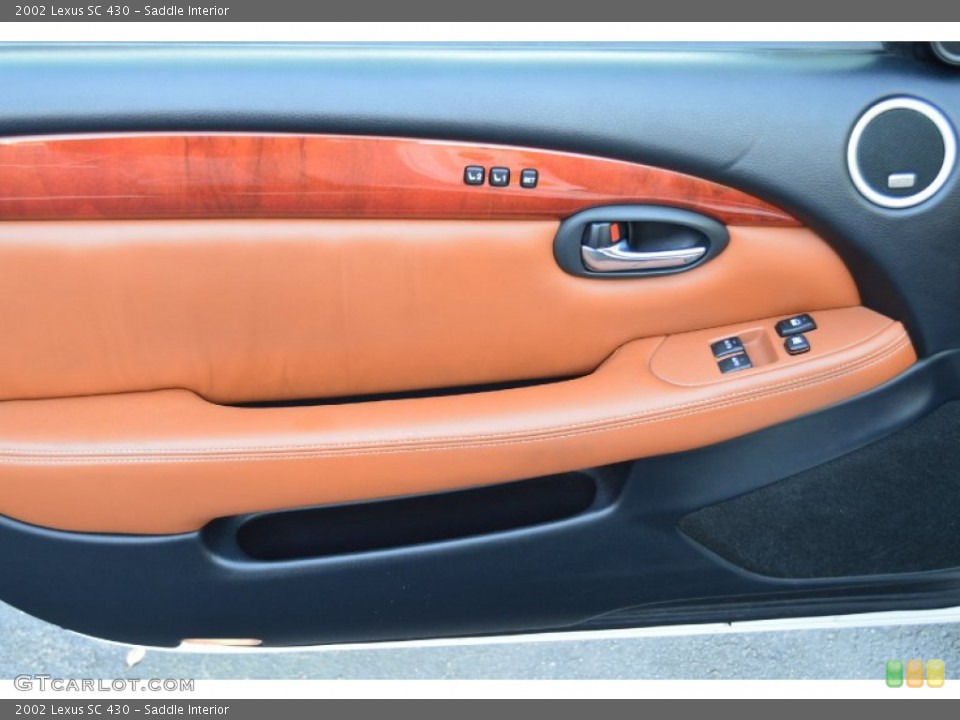 Saddle Interior Door Panel for the 2002 Lexus SC 430 #102677596