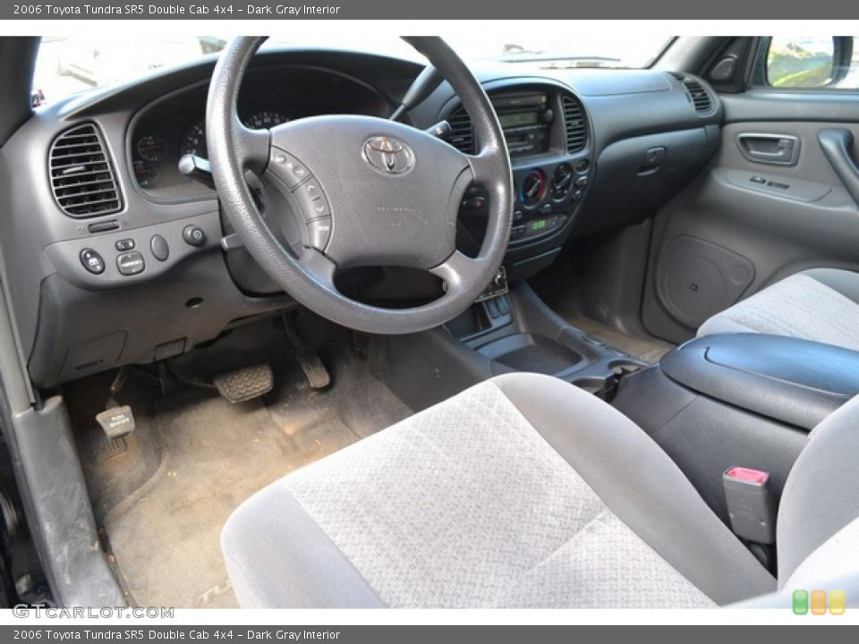 Dark Gray Interior Photo for the 2006 Toyota Tundra SR5 Double Cab 4x4 #102678770