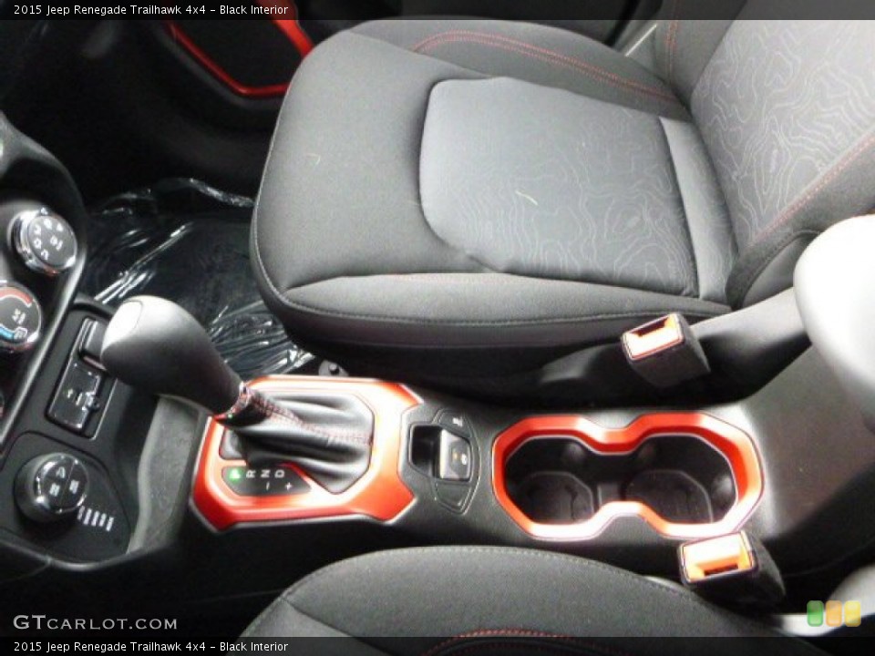 Black Interior Front Seat for the 2015 Jeep Renegade Trailhawk 4x4 #102681925