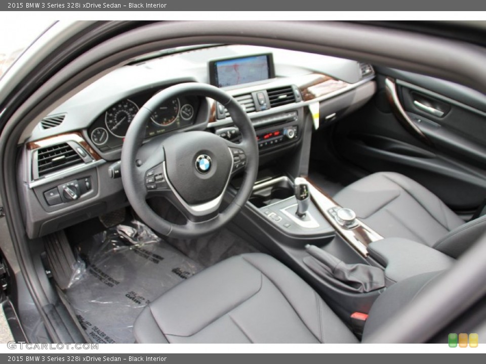 Black Interior Photo for the 2015 BMW 3 Series 328i xDrive Sedan #102684979