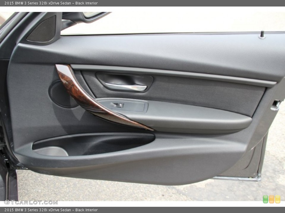 Black Interior Door Panel for the 2015 BMW 3 Series 328i xDrive Sedan #102685252
