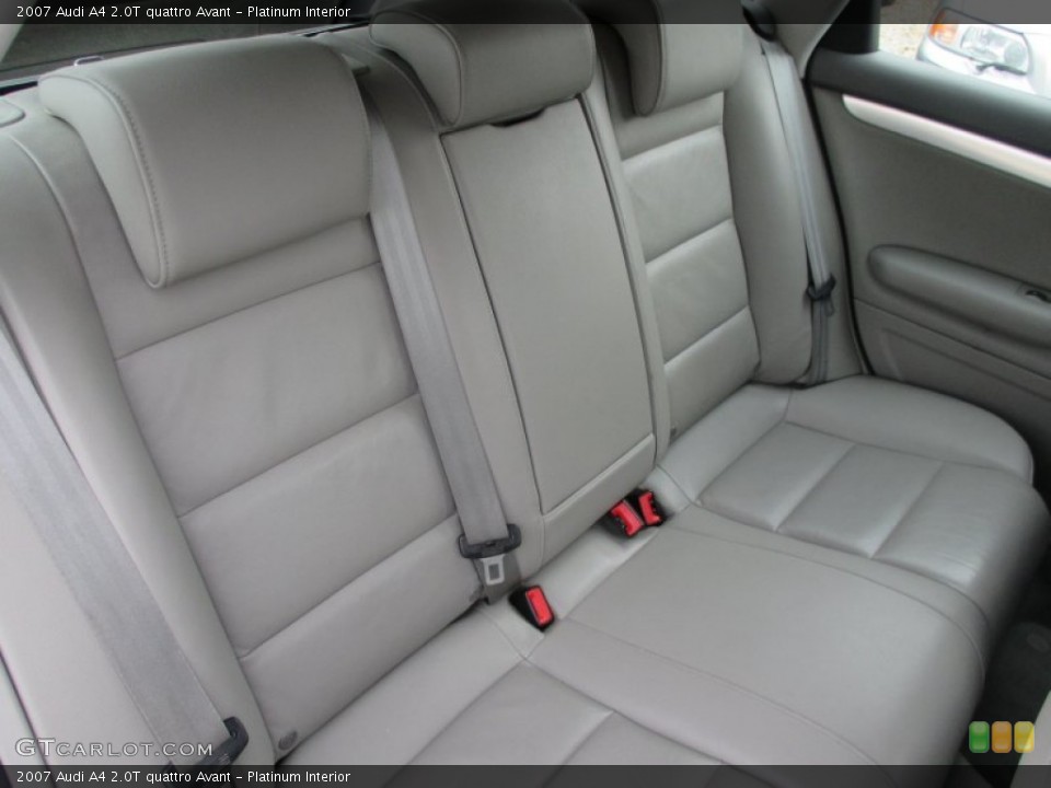 Platinum Interior Rear Seat for the 2007 Audi A4 2.0T quattro Avant #102685441