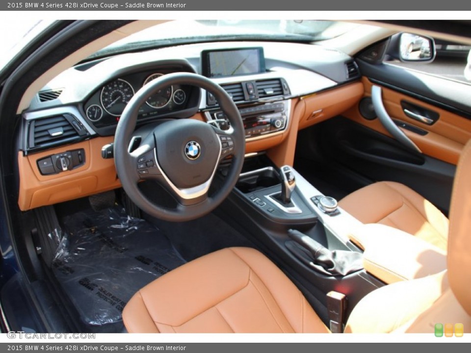 Saddle Brown 2015 BMW 4 Series Interiors