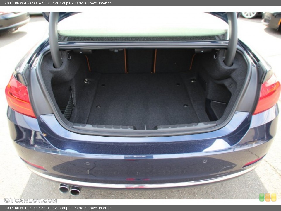 Saddle Brown Interior Trunk for the 2015 BMW 4 Series 428i xDrive Coupe #102685774