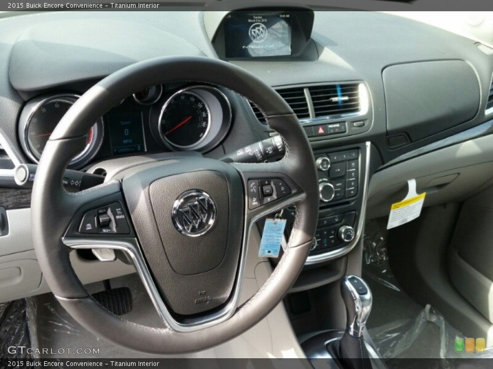 Titanium Interior Steering Wheel for the 2015 Buick Encore Convenience #102690880