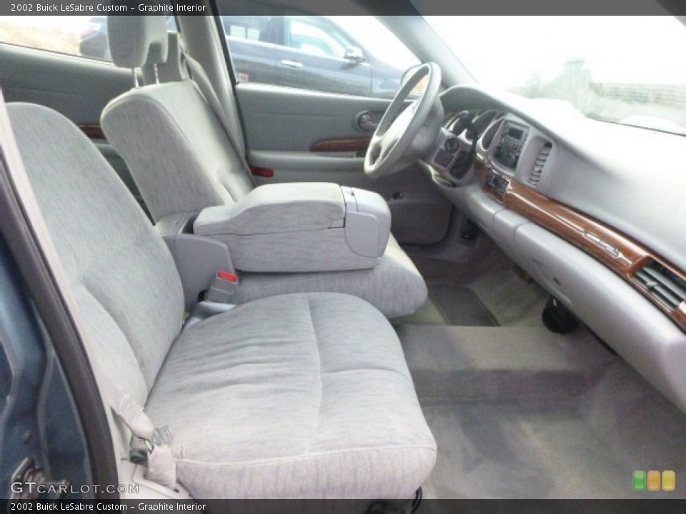 Graphite Interior Photo for the 2002 Buick LeSabre Custom #102691219