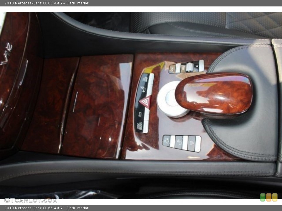 Black Interior Controls for the 2010 Mercedes-Benz CL 65 AMG #102696155