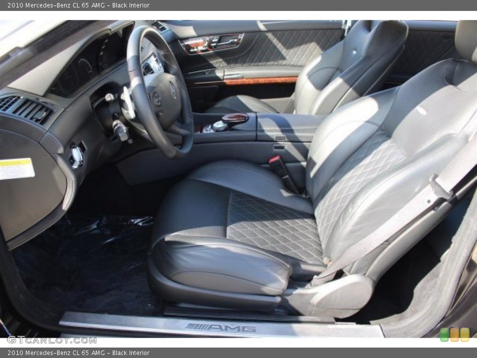 Black Interior Photo for the 2010 Mercedes-Benz CL 65 AMG #102696215