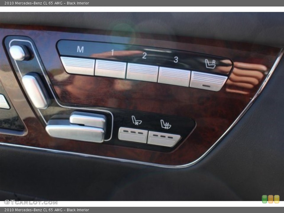 Black Interior Controls for the 2010 Mercedes-Benz CL 65 AMG #102696266