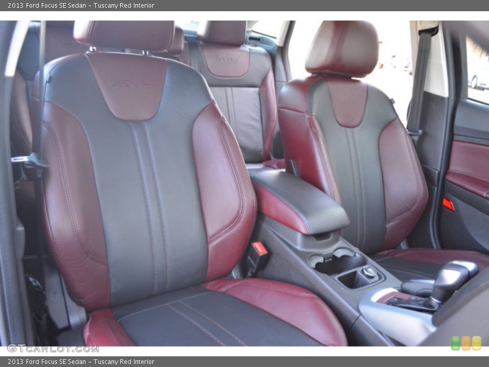 Tuscany Red 2013 Ford Focus Interiors