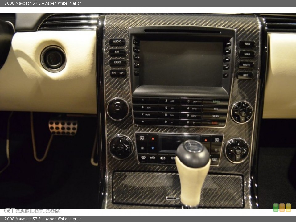Aspen White Interior Controls for the 2008 Maybach 57 S #102702050