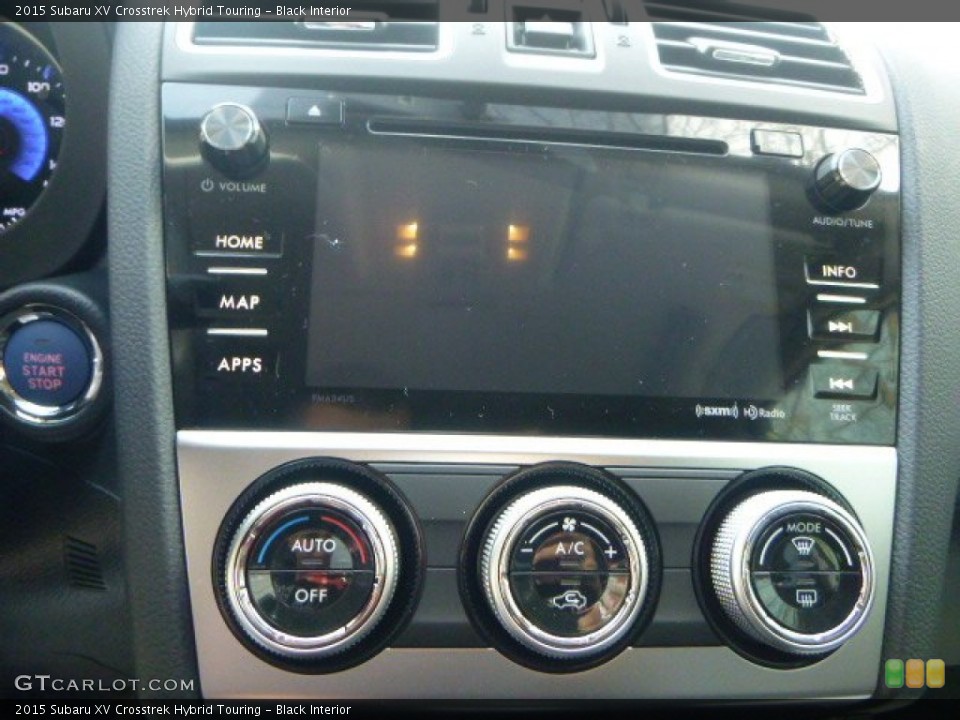 Black Interior Controls for the 2015 Subaru XV Crosstrek Hybrid Touring #102705104
