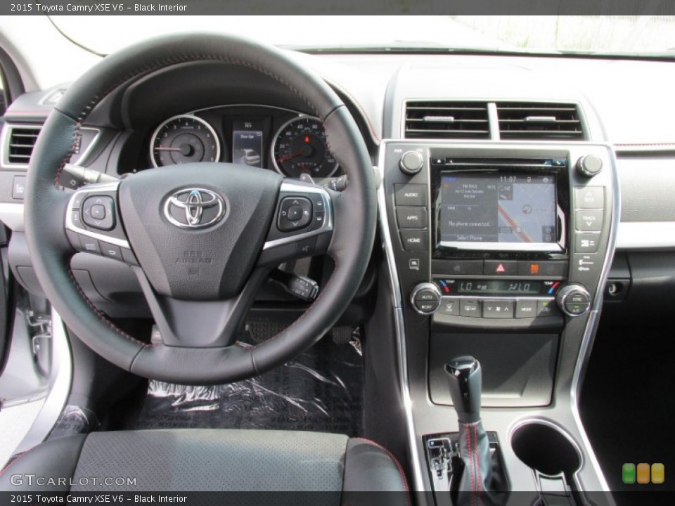 Black Interior Dashboard for the 2015 Toyota Camry XSE V6 #102705377