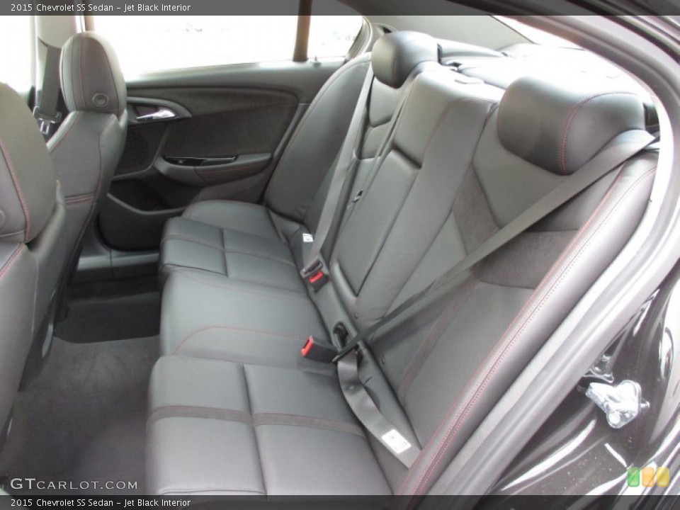 Jet Black Interior Rear Seat for the 2015 Chevrolet SS Sedan #102710333