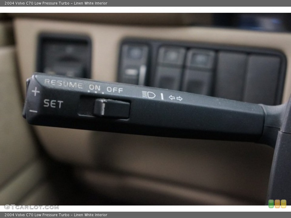 Linen White Interior Controls for the 2004 Volvo C70 Low Pressure Turbo #102721277