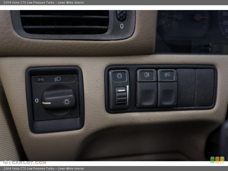 Linen White Interior Controls for the 2004 Volvo C70 Low Pressure Turbo #102721325
