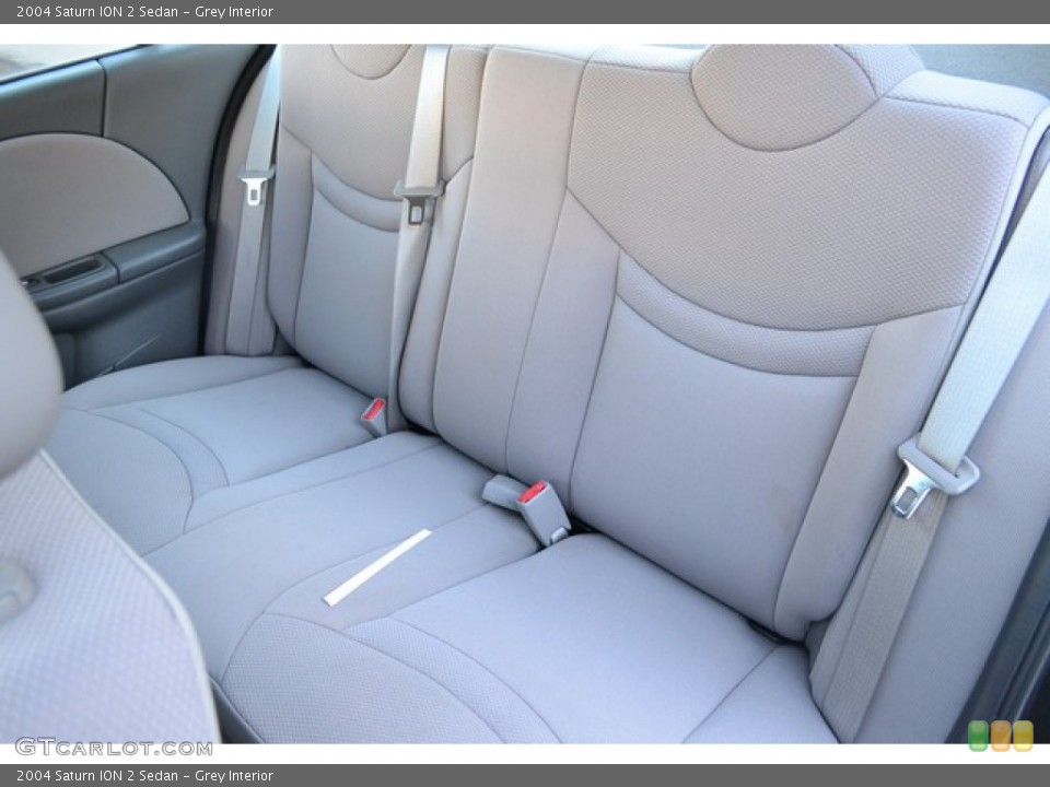 Grey Interior Rear Seat for the 2004 Saturn ION 2 Sedan #102729122