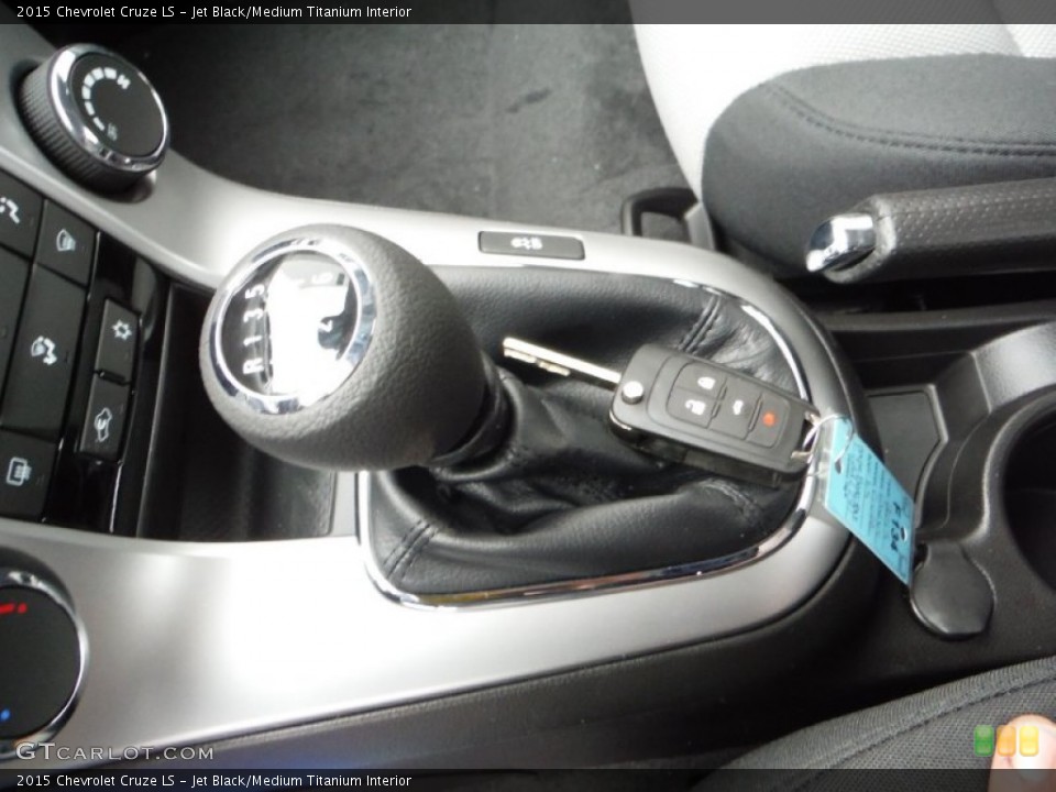 Jet Black/Medium Titanium Interior Transmission for the 2015 Chevrolet Cruze LS #102739399