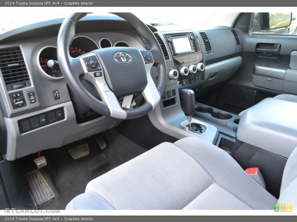Graphite 2014 Toyota Sequoia Interiors