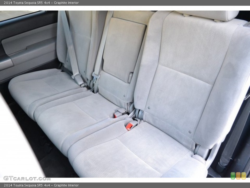 Graphite Interior Rear Seat for the 2014 Toyota Sequoia SR5 4x4 #102741100