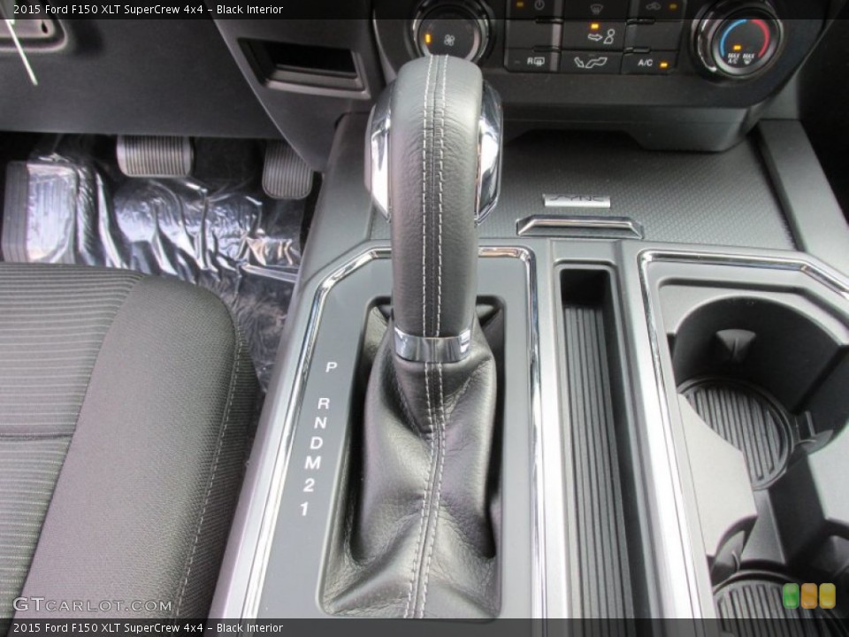 Black Interior Transmission for the 2015 Ford F150 XLT SuperCrew 4x4 #102742723