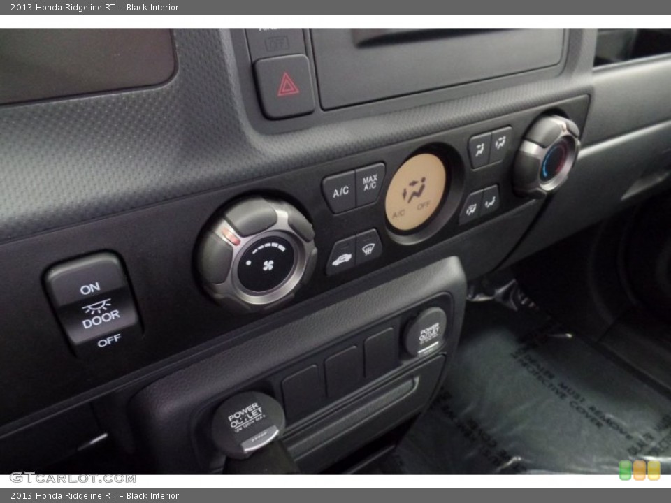 Black Interior Controls for the 2013 Honda Ridgeline RT #102746469