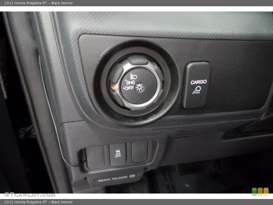 Black Interior Controls for the 2013 Honda Ridgeline RT #102746539