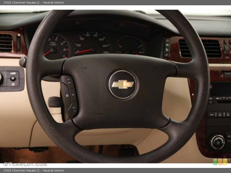 Neutral Interior Steering Wheel for the 2009 Chevrolet Impala LS #102747499