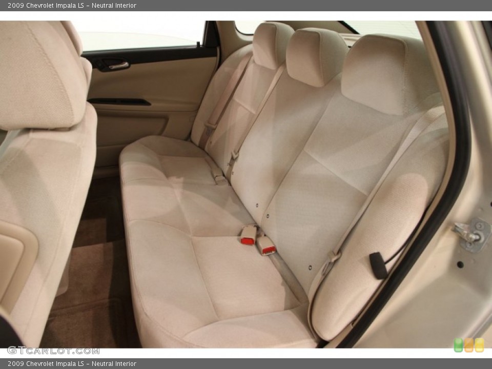 Neutral Interior Rear Seat for the 2009 Chevrolet Impala LS #102747568