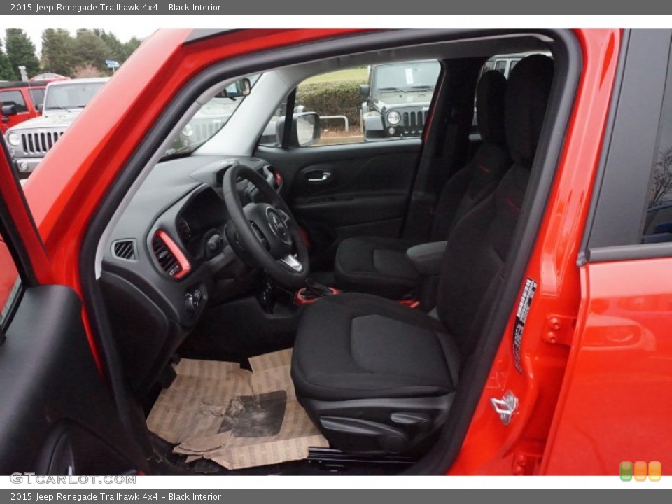 Black Interior Photo for the 2015 Jeep Renegade Trailhawk 4x4 #102752167