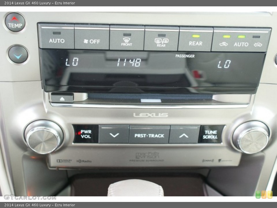 Ecru Interior Controls for the 2014 Lexus GX 460 Luxury #102762158