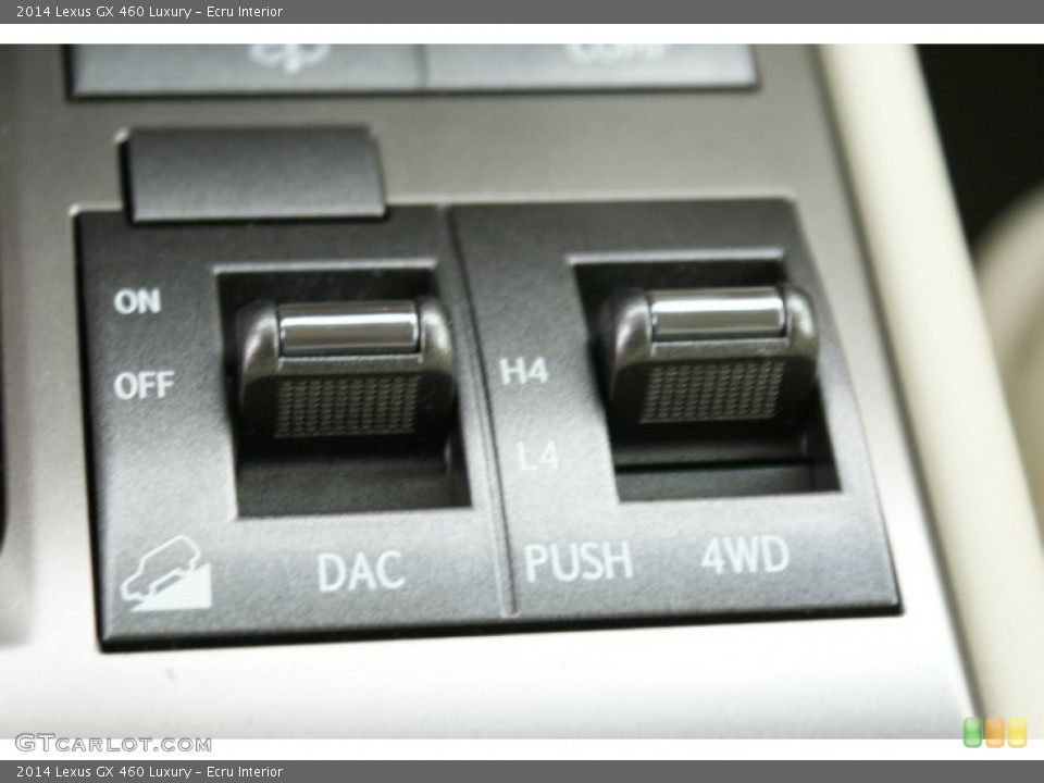 Ecru Interior Controls for the 2014 Lexus GX 460 Luxury #102762257
