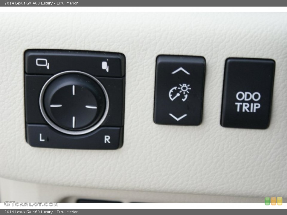 Ecru Interior Controls for the 2014 Lexus GX 460 Luxury #102762404