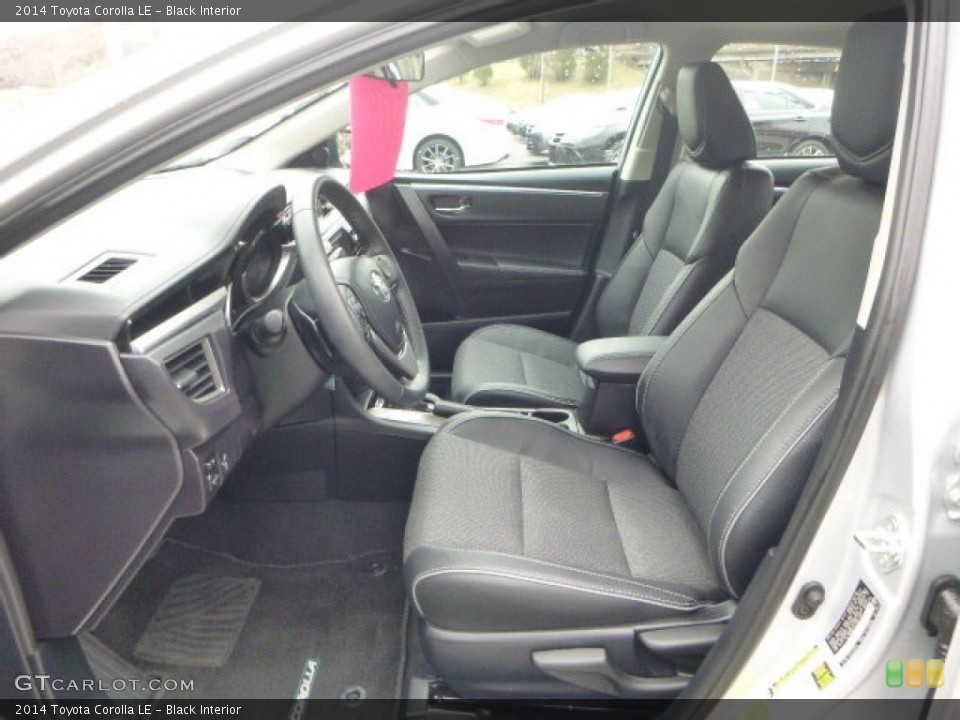 Black Interior Photo for the 2014 Toyota Corolla LE #102762971