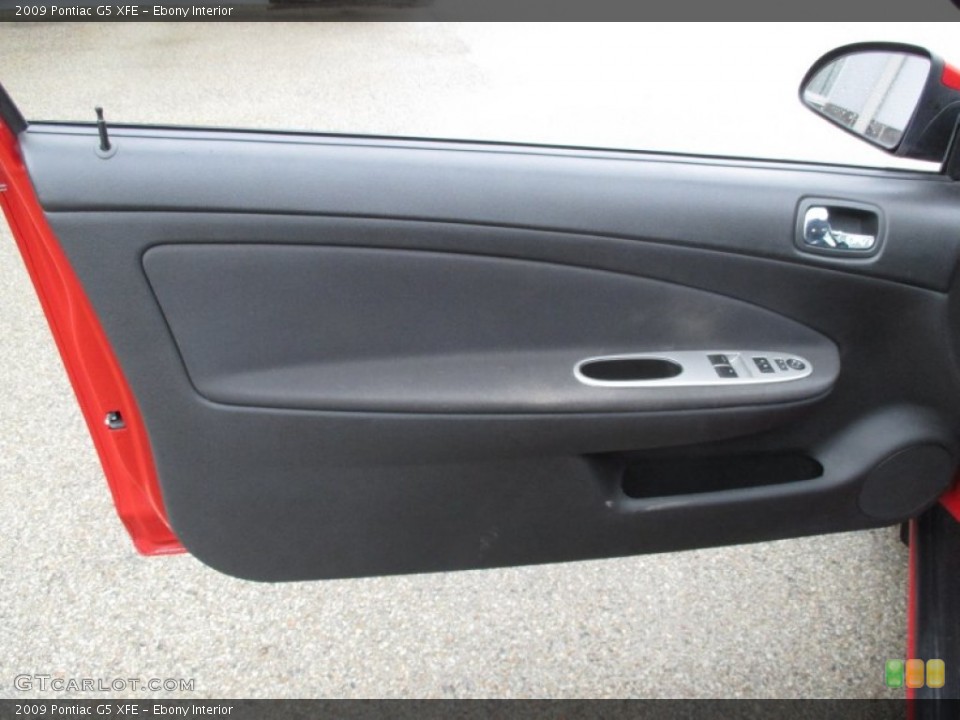 Ebony Interior Door Panel for the 2009 Pontiac G5 XFE #102766949