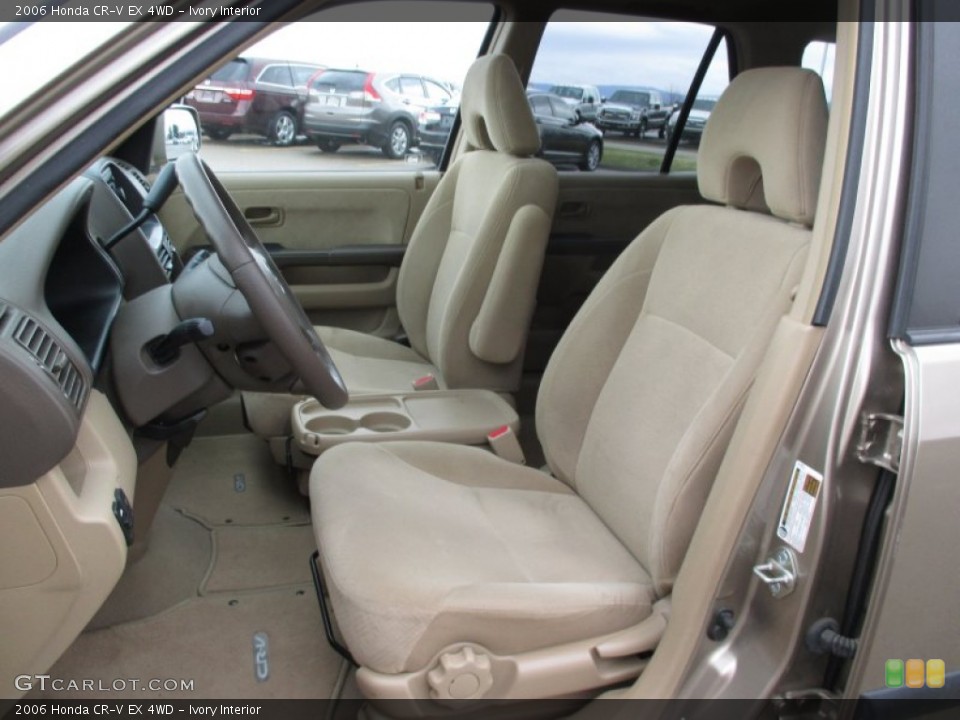 Ivory Interior Photo for the 2006 Honda CR-V EX 4WD #102767504