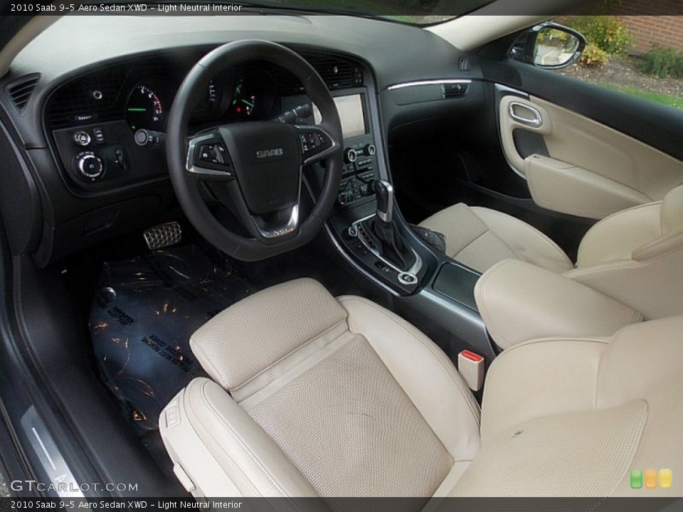 Light Neutral Interior Photo for the 2010 Saab 9-5 Aero Sedan XWD #102772076