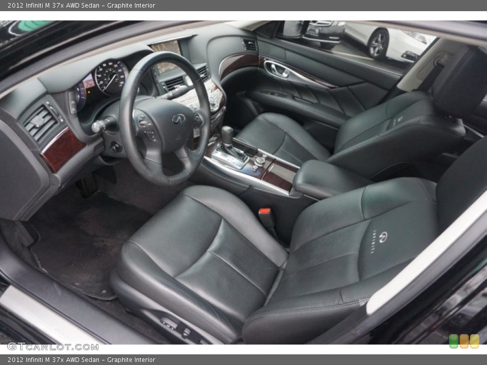 Graphite Interior Photo for the 2012 Infiniti M 37x AWD Sedan #102772487