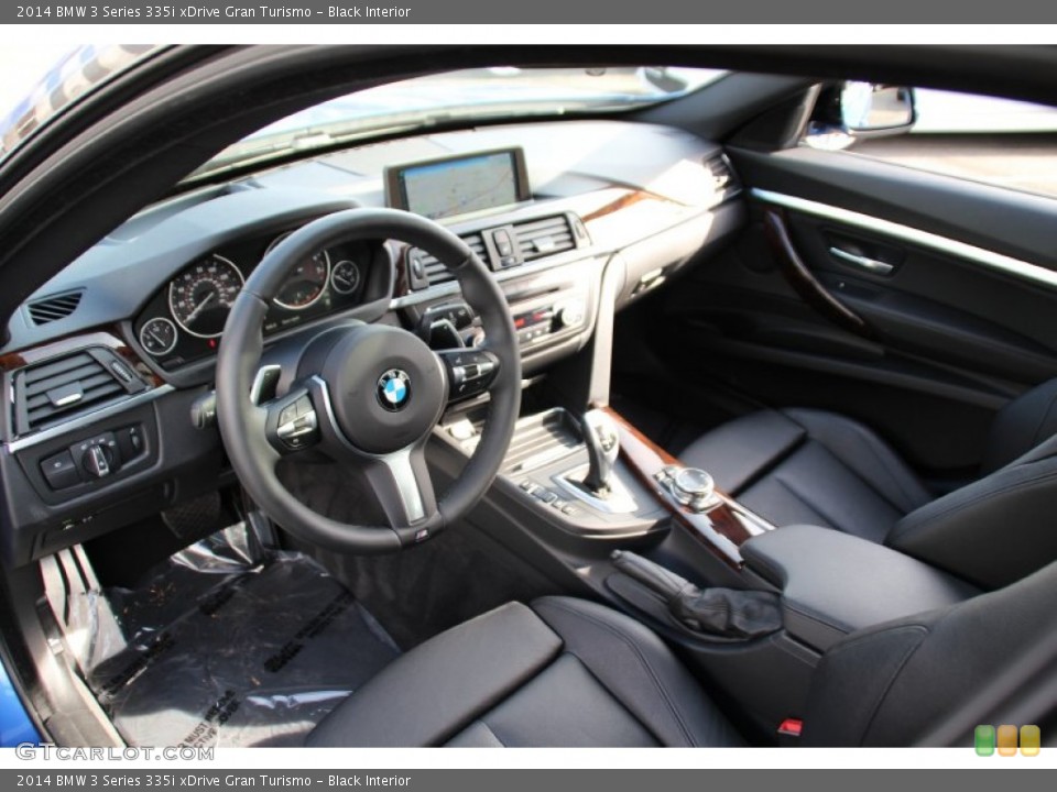 Black Interior Prime Interior for the 2014 BMW 3 Series 335i xDrive Gran Turismo #102776271