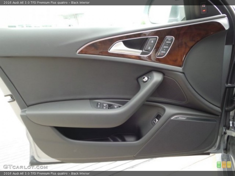 Black Interior Door Panel for the 2016 Audi A6 3.0 TFSI Premium Plus quattro #102776558