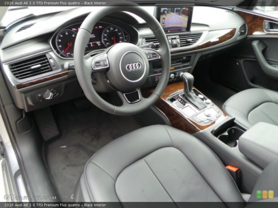 Black Interior Prime Interior for the 2016 Audi A6 3.0 TFSI Premium Plus quattro #102776582