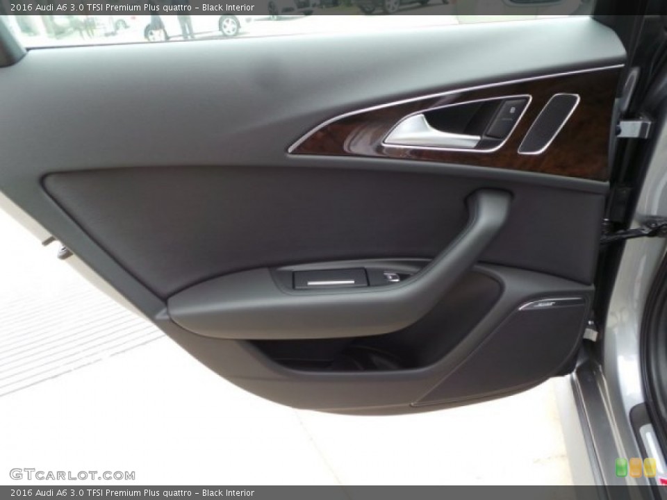 Black Interior Door Panel for the 2016 Audi A6 3.0 TFSI Premium Plus quattro #102776855