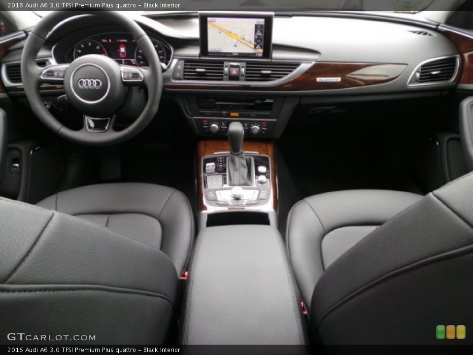 Black Interior Dashboard for the 2016 Audi A6 3.0 TFSI Premium Plus quattro #102776900
